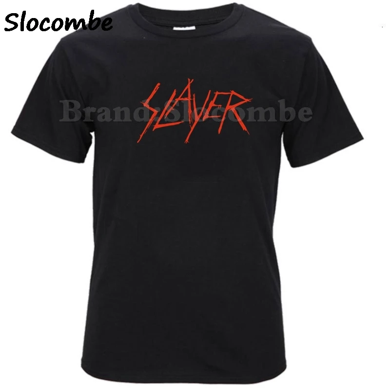 Новый SLAYER металл рок-группа логотип Для мужчин белая футболка Размеры размеры s m l