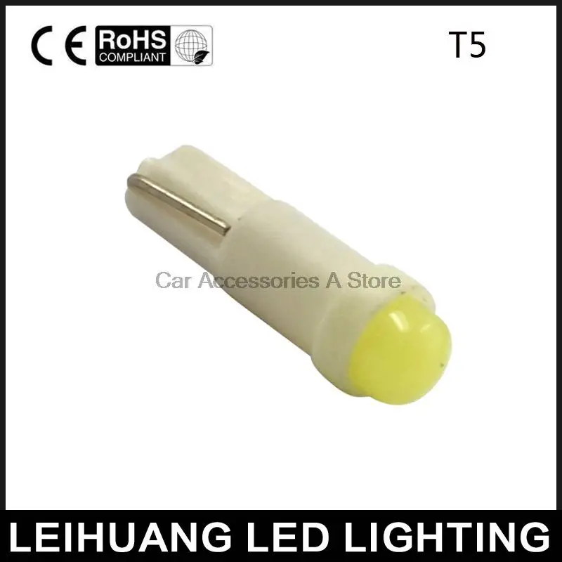 10 шт. T5 led smd керамическая для приборной панели измерительный прибор керамический