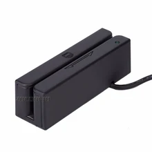 Универсальный считыватель магнитных карт MS90 USB интерфейс полоса двунаправленный Vip кардридер для всех 3 треков