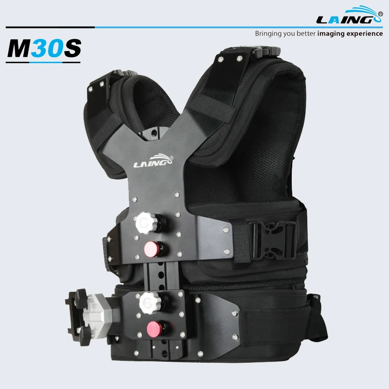 DHL 1 8 кг нагрузка Steadycam Laing M30S жилет + двойной рычаг углеродное волокно
