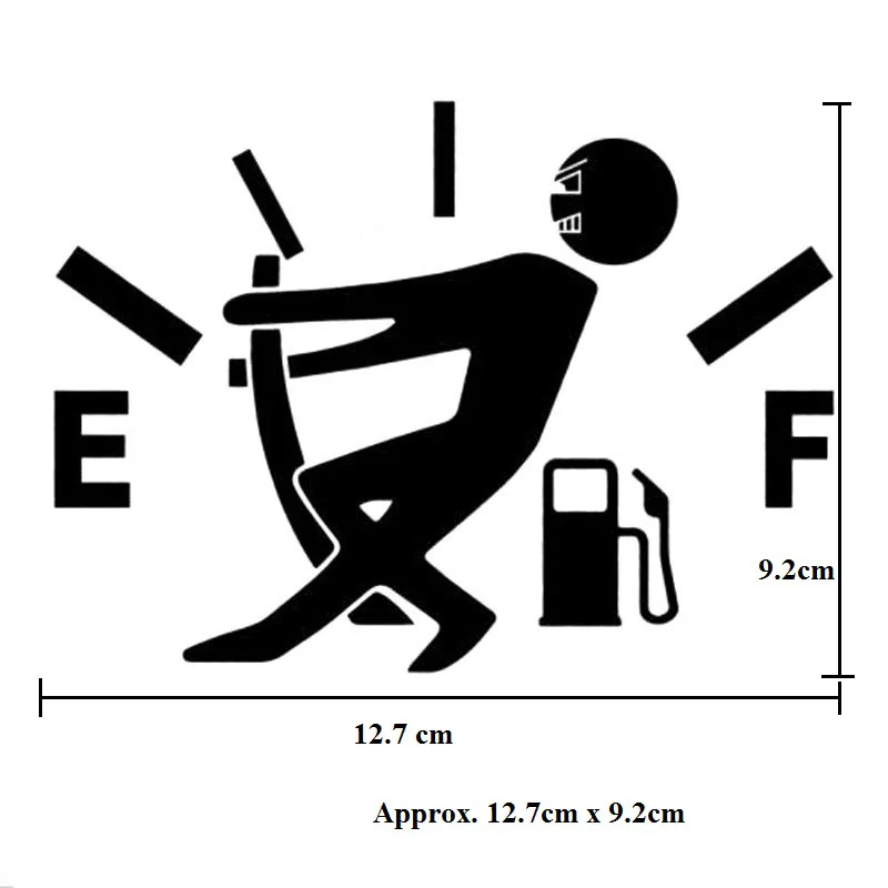 1pc SEEYULE Gas Consumption Decal Fuel Gage Empty Car Sticker Funny Vinyl Reflective Sticker Styling for All cars truck Tractor 1pc SEEYULE Gas Consumption Decal Fuel Gage Empty Car Sticker Funny Vinyl Reflective Sticker Styling for All cars truck Tractor