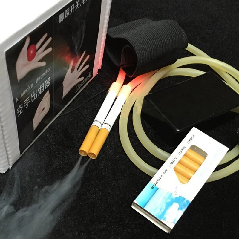 Special Offer Remote Electronic Double tube spray smoke device (10