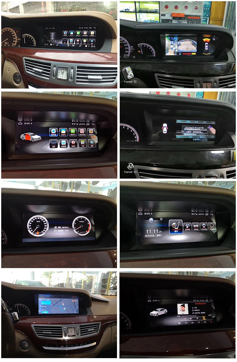 Discount Liandlee Car Multimedia GPS Audio Radio For Mercedes Benz MB S Class W221 S280 S300 S350 2006~2013 CarPlay TPMS Navigation NAVI 1