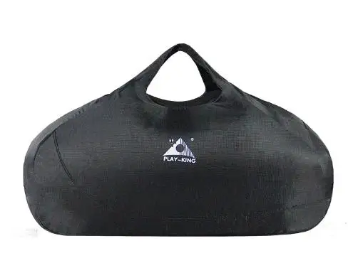 NewPLAYKING Открытый водонепроницаемый туристический багажный мешок унисекс складной Сверхлегкий сумка для спортзала нейлоновый легкий складной большой мешок - Цвет: black