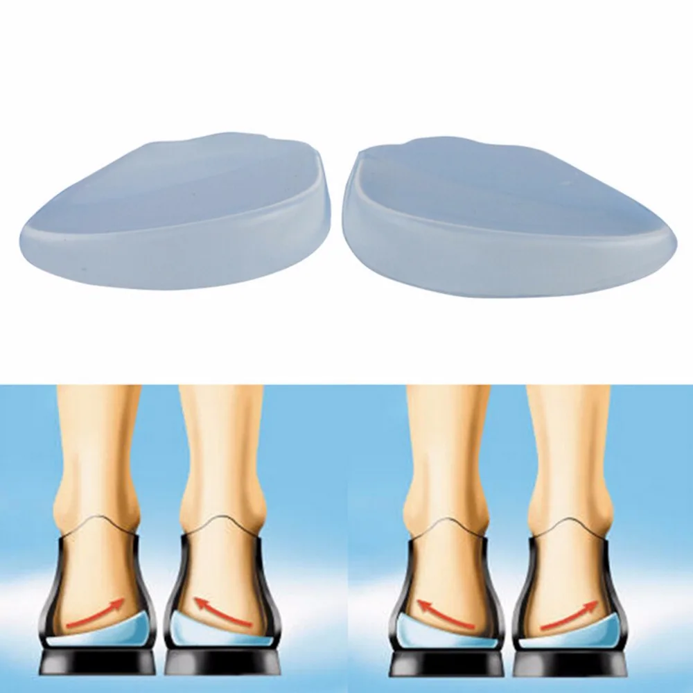 Discount Silicone Insoles Shoes-Pad Heel Feet-Care for 2pcs Corrector-Gel-Pillow 32948342063