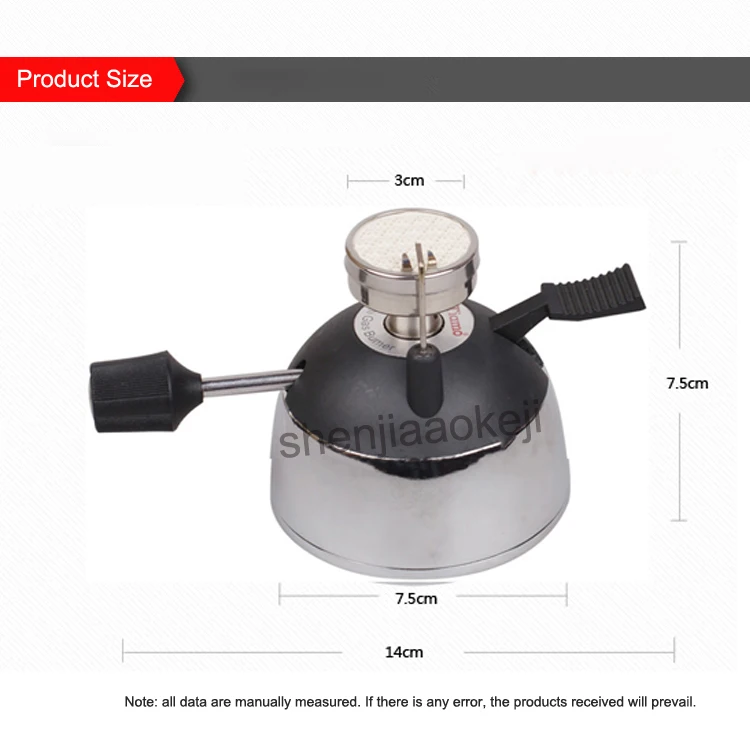 1 шт. мини газовая горелка настольная газовая горелка бутан нагреватель для сифона кофеварка мокко горшок Газовая плита