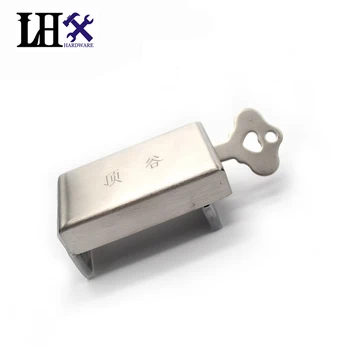 

LHX AMMS84 Hardware Stainless Steel Helpful Simple Window Lock Sliding Door Lock Infant Protection Locks
