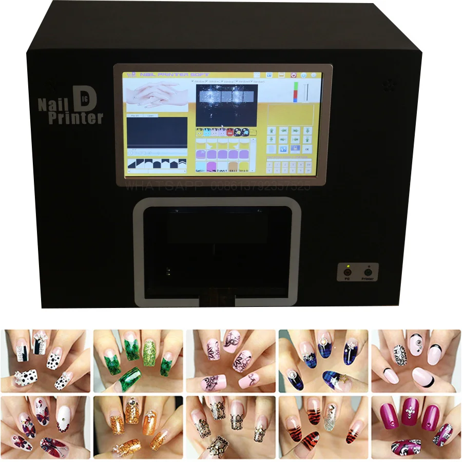 Buy Digital Nail printer and flower printer 5 hand