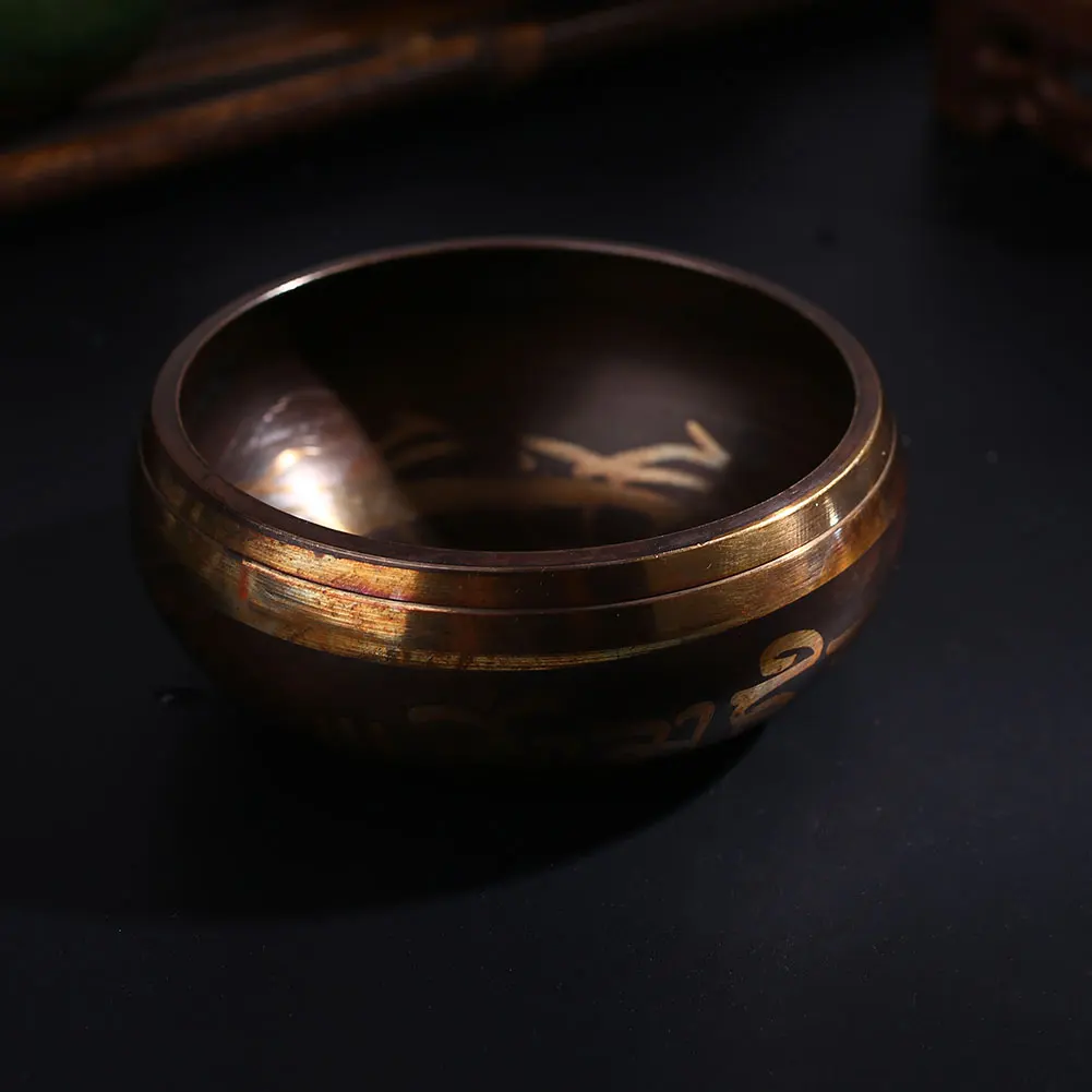 

Buddhism Copper Singing Bowl Handmade Yoga Meditation Buddha Sound Chanting