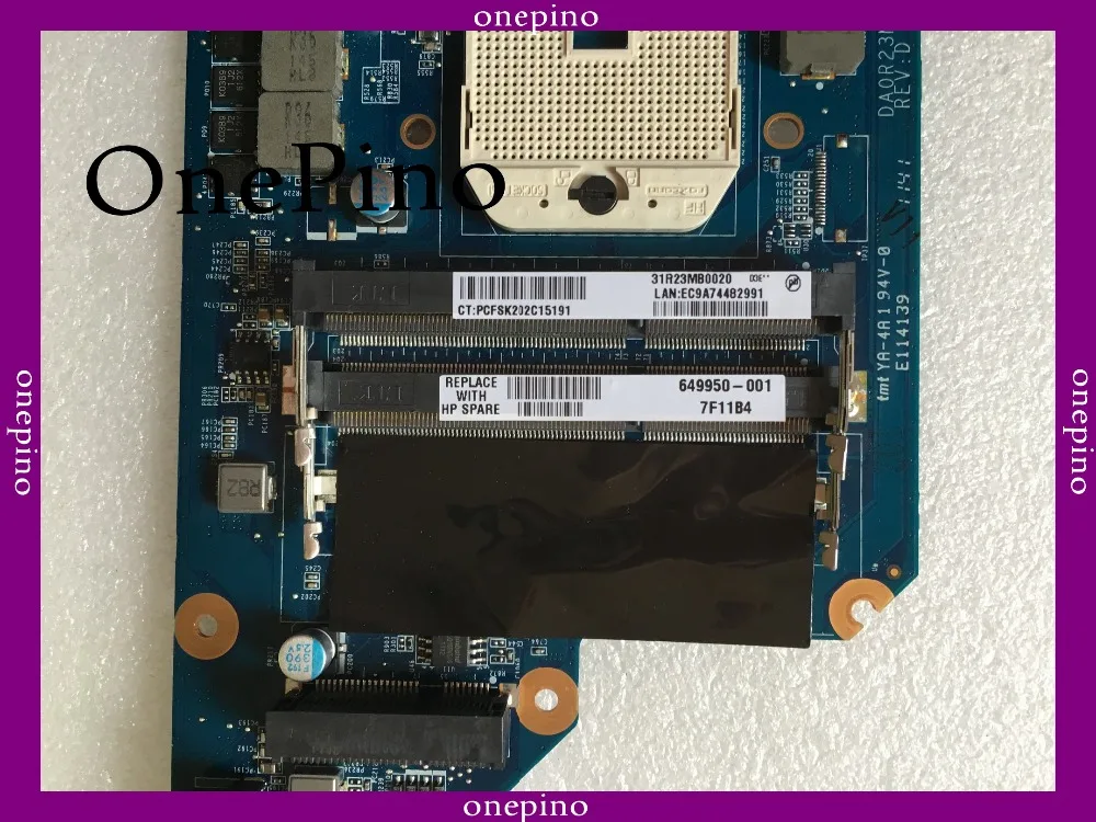 649950-001 apto para la placa base G7 G6 G4 serise DA0R23MB6D1 placa base del ordenador portátil, 100% probado garantía de 60 días 649950-001 apto para la placa base G7 G6 G4 serise DA0R23MB6D1 placa base del ordenador portátil, 100% probado garantía de 60 días