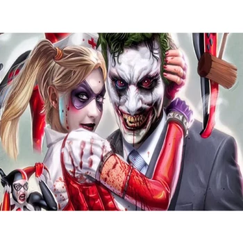

Full Square,Diamond Embroidery Joker Clowns diy diamond painting Stitch Cross,3D,Diamond Mosaic almaznaya,pattern JS1940