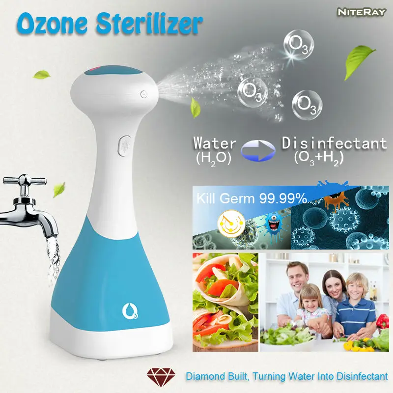 Portable Ozone disinfectant ozonizer Car pet sterilizer vegetable
