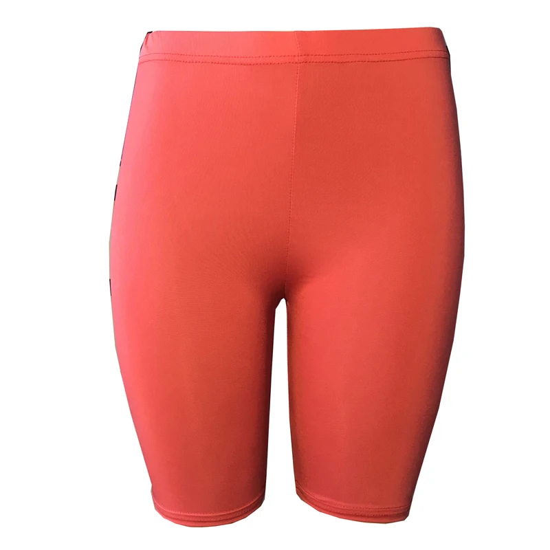 Шорты для йоги с высокой талией, женские спортивные шорты для фитнеса, эластичные шорты для пробежки, для спортзала, для тренировок, пляжная одежда, шорты для улицы - Цвет: Красный