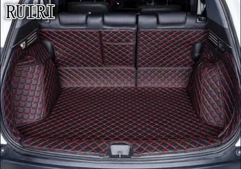 

High quality! Special car trunk mats for Honda HR-V 2019-2014 waterproof cargo liner mat boot carpets for HRV 2017,Free shipping