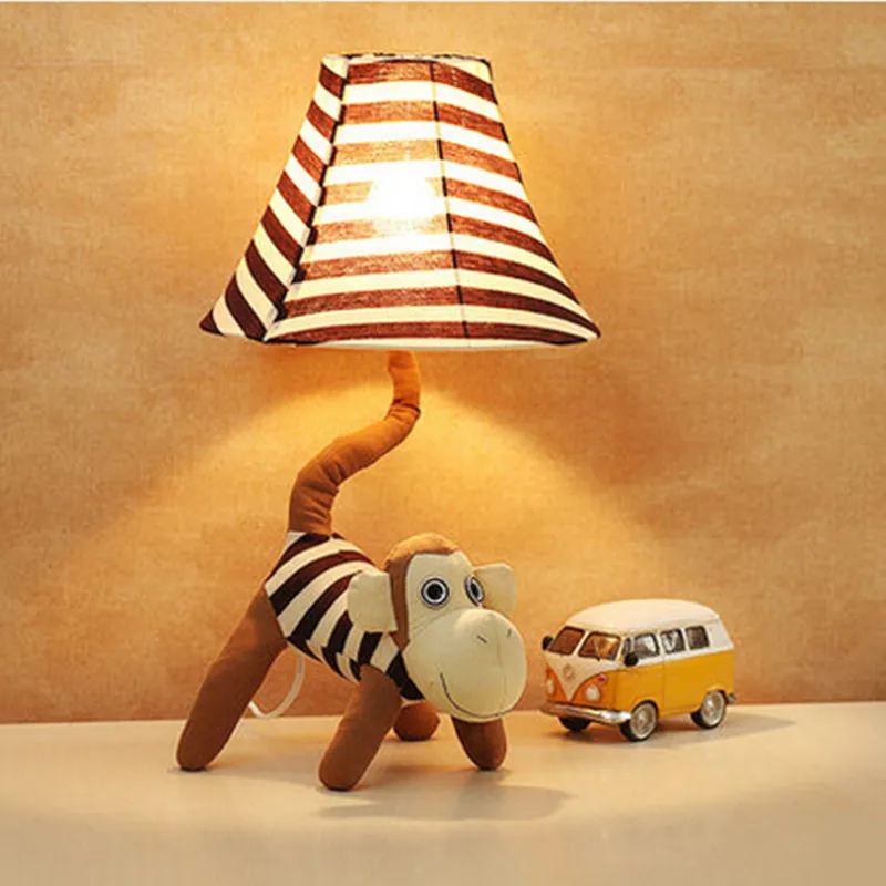 Creative Monkey Dimmable study reading room Table Lamp for Children