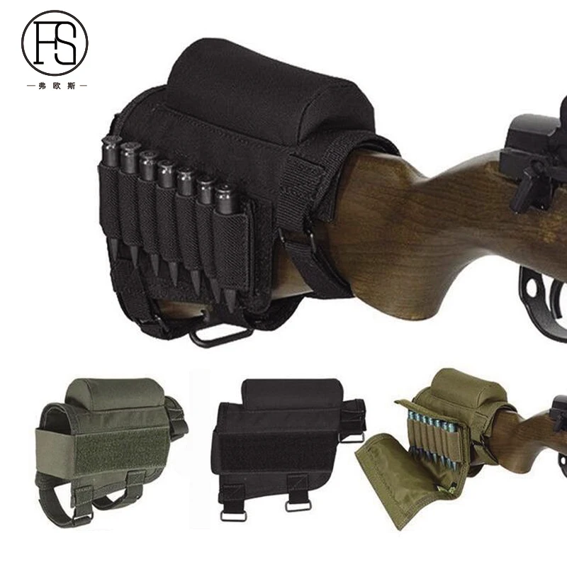

Tactical Crown Cheek Rest With Carrier Carrying Case Military Hunting Bag Pouch Bullet Holster Tactical Buttstock Cheek Rest Bag