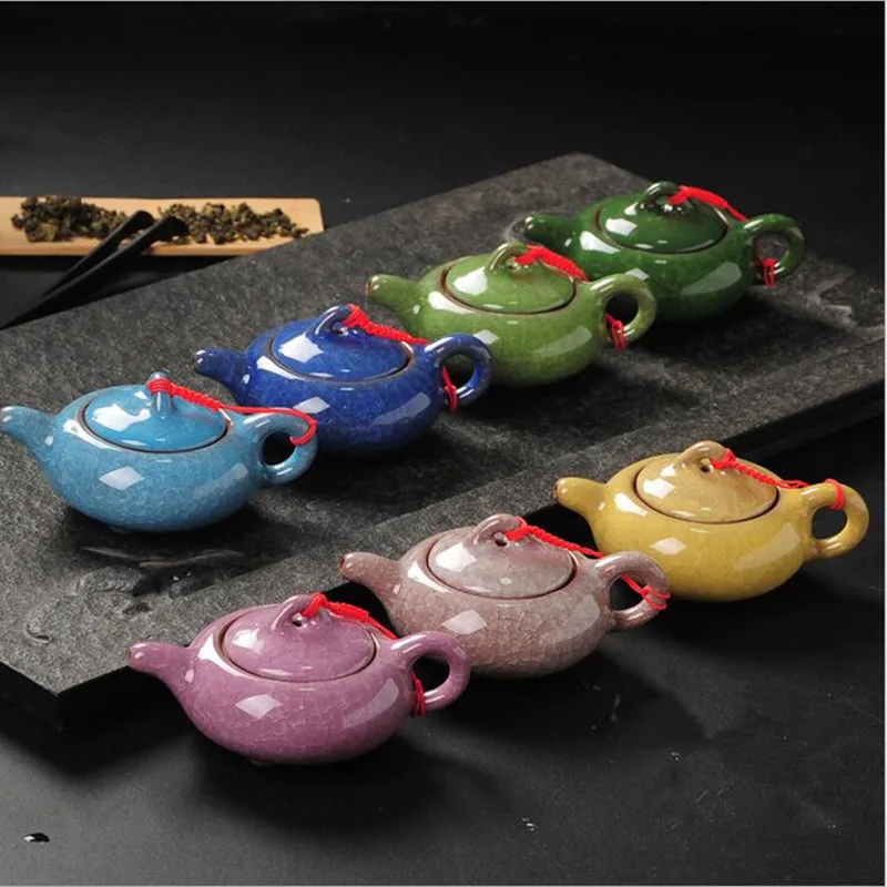 

1PC Chinese Teapot Kung Fu Tea Set, China Teapot ,Ceramic Tea Service Tool Ice Crached Pot