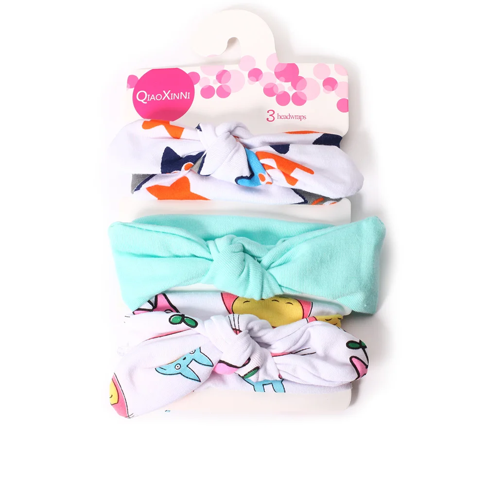 

2019 Hor Sale Women Girls Headbands New Arrival Bohemia Elastic Floral Bows Hairband Cotton Print Headdress Hair Accessories