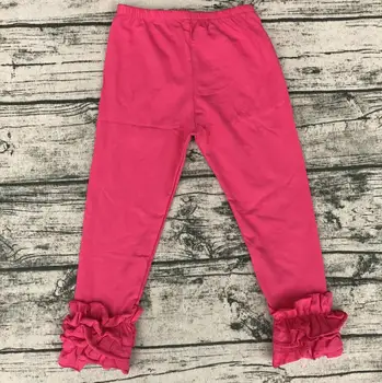 

2017 new design baby girls clothes party wear fall tween monogram unique products harem trousers icing pants