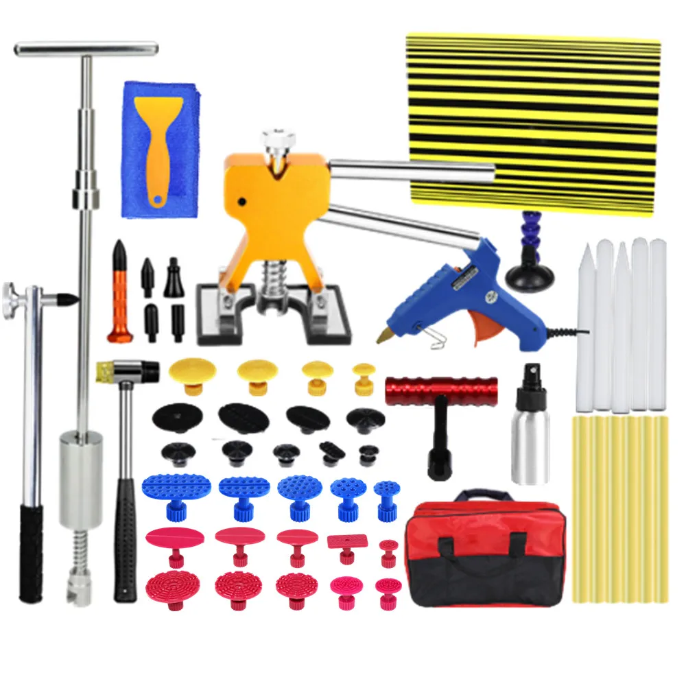 

PDR Dent remove tools car dent repair Paintless Dent Removal Puller Lifter PDR Tools Line Board Repair Hammer Hail Kit