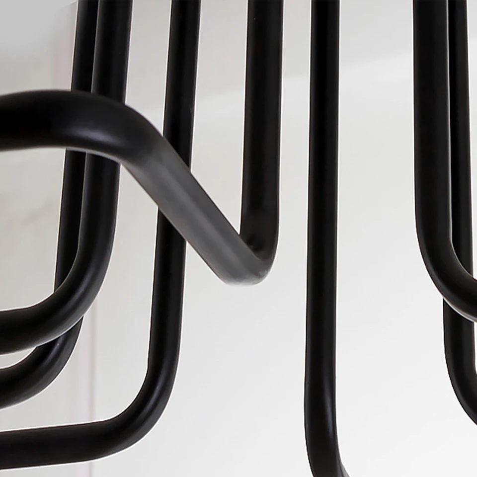 Ceny Oygroup lampy sufitowe w stylu vintage do oświetlenia domu oprawa wiele prętów kute lampa sufitowa żelazna E27 żarówka salon # CL06 CL08