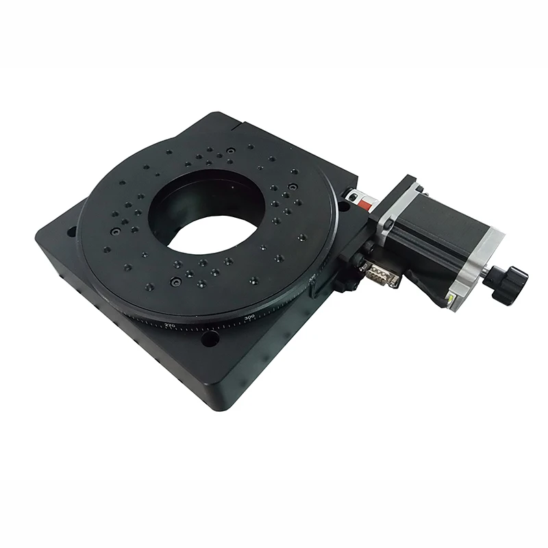

Electric Precise Rotating Platform lab Rotation Stage Motorized Rotation Stage 200mm bearing scale PX110-200
