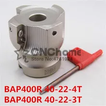 BAP400R 40-22-3T/BAP400R 40-22-4T лицо мельница плечо резак для фрезерного станка, BAP400R Фрезерный резак для APMT/APKT1604 лезвия