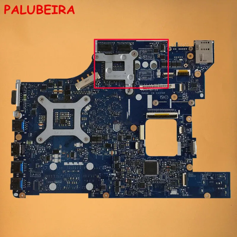 PALUBEIRA для Lenovo Thinkpad Edge E530 натуральная Материнская плата ноутбука 04Y1216 QILE2 LA-8133P 100%