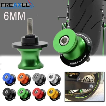 

CNC Aluminum Swingarm Spool Sliders With MT-09 6MM For YAMAHA MT-09 MT09 MT 09 2014 2015 Motorcycle Accessories Parts