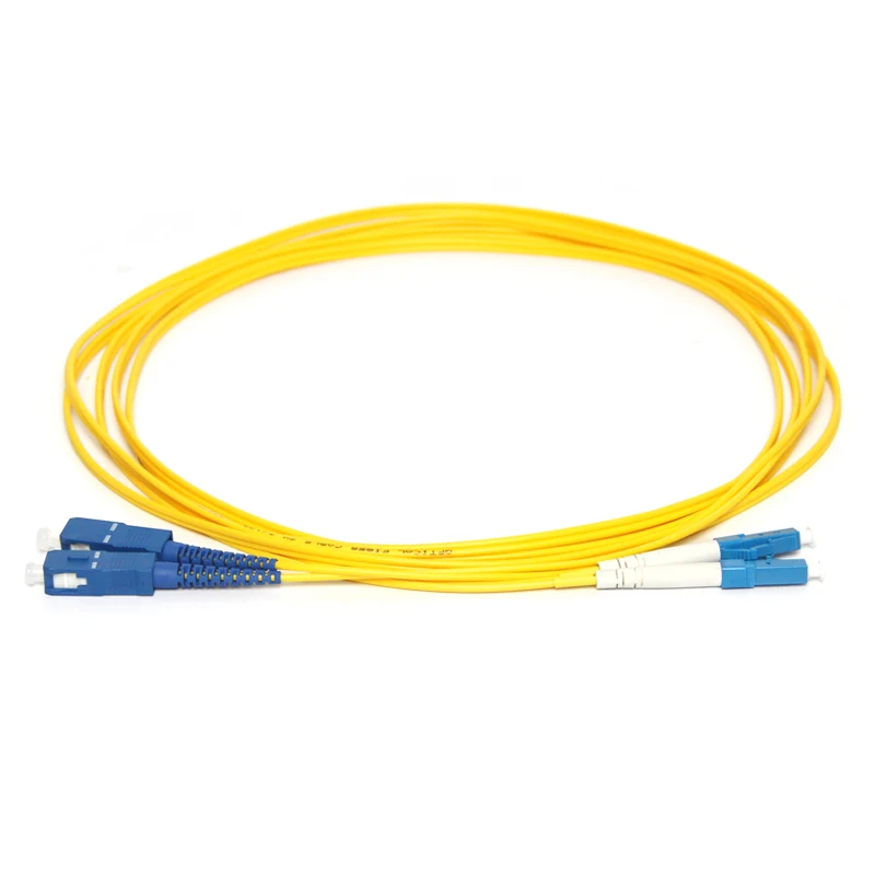 LC to SC Single-mode optical fiber patch cord 3 M