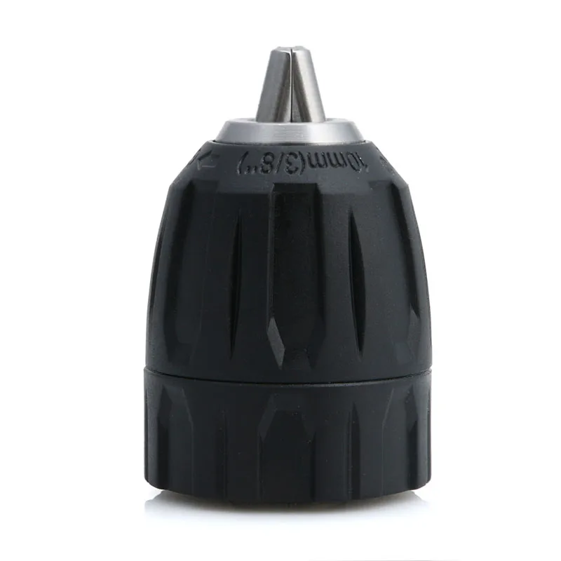 

0.8-10MM Capacity 3/8-24UNF Mount Keyless Thread Drill Chuck Hand Tool