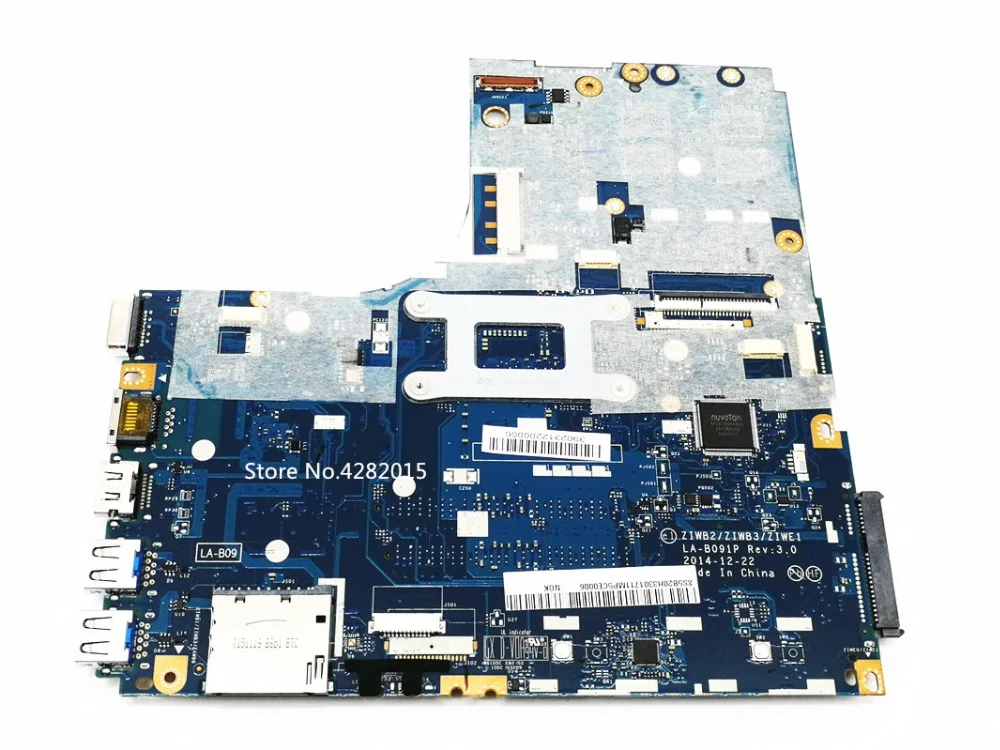ZIWB2/ZIWB3/ZIWE1 LA-B091P для lenovo Ideapad b50-70 материнская плата для ноутбуков FRU/PN: 5B20H33017 с I7-5500 cpu+ видеокартой