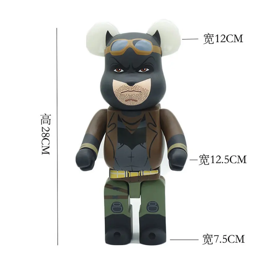 Bearbrick Figure Collections Be@rbrick 400% Vinyl Action Figure Collectible Model Toys Gifts 28CM