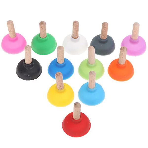 Mini Universal Toilet rod Squatting pan dredging Plunger Sucker Stand Holder For Cell Phone for iPhone iPod 3000pcs/lot | Мобильные