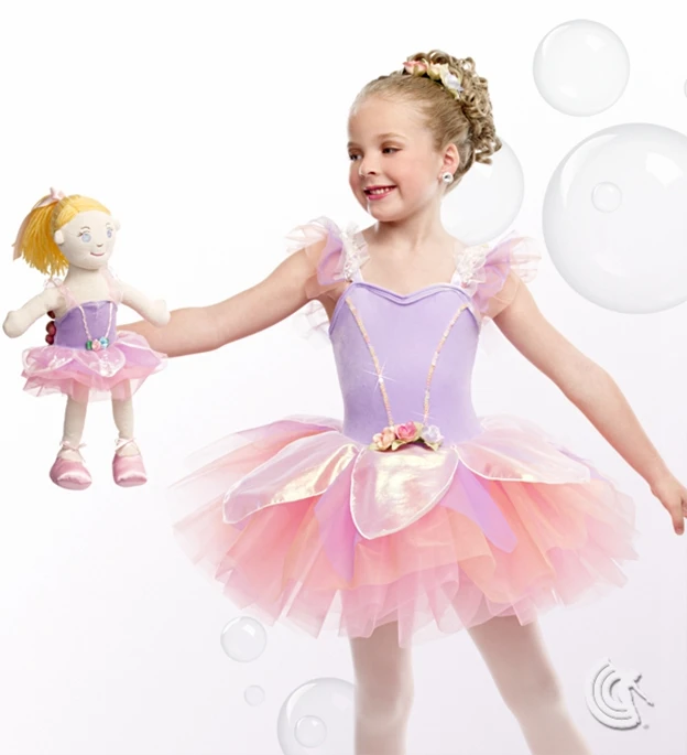 The original single children's ballet dance costumes dance clothes