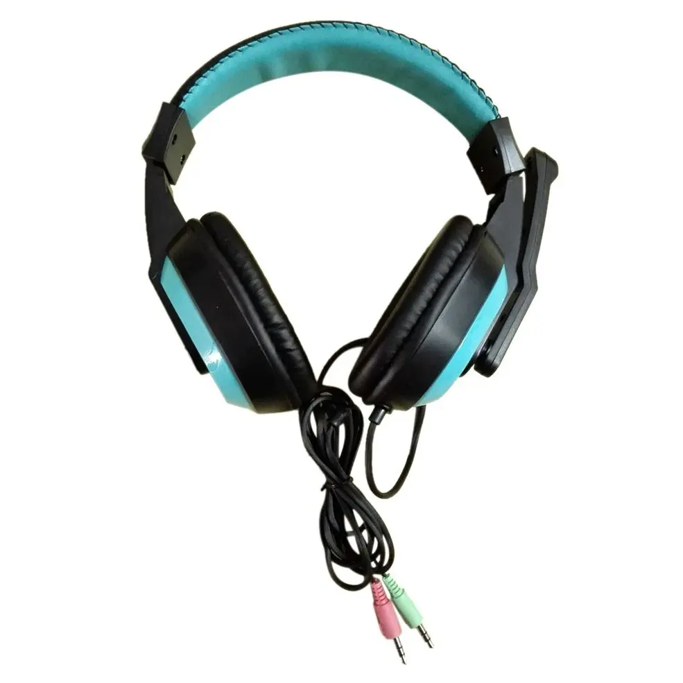 

5PCS 3.5mm Adjustable Gaming Headphones Stereo Noise-canceling Computer Headset