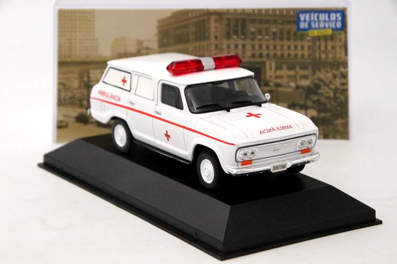 IXO alтая 1:43 весы Chevrolet Veraneio Ambulancia модели литья под давлением ограниченное издание Коллекция белый авто подарок