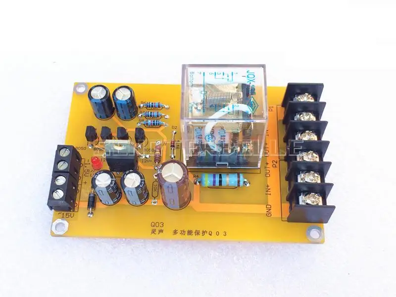

High Power Full Discrete Speaker Protection Board For high-end Amplifier Use New