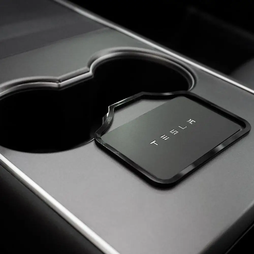 

Car Engine Start Car Key Position Holder for Tesla Model 3 Key Stopper Trim Frame Sticker Limiting Stopper Decoration Car Acces