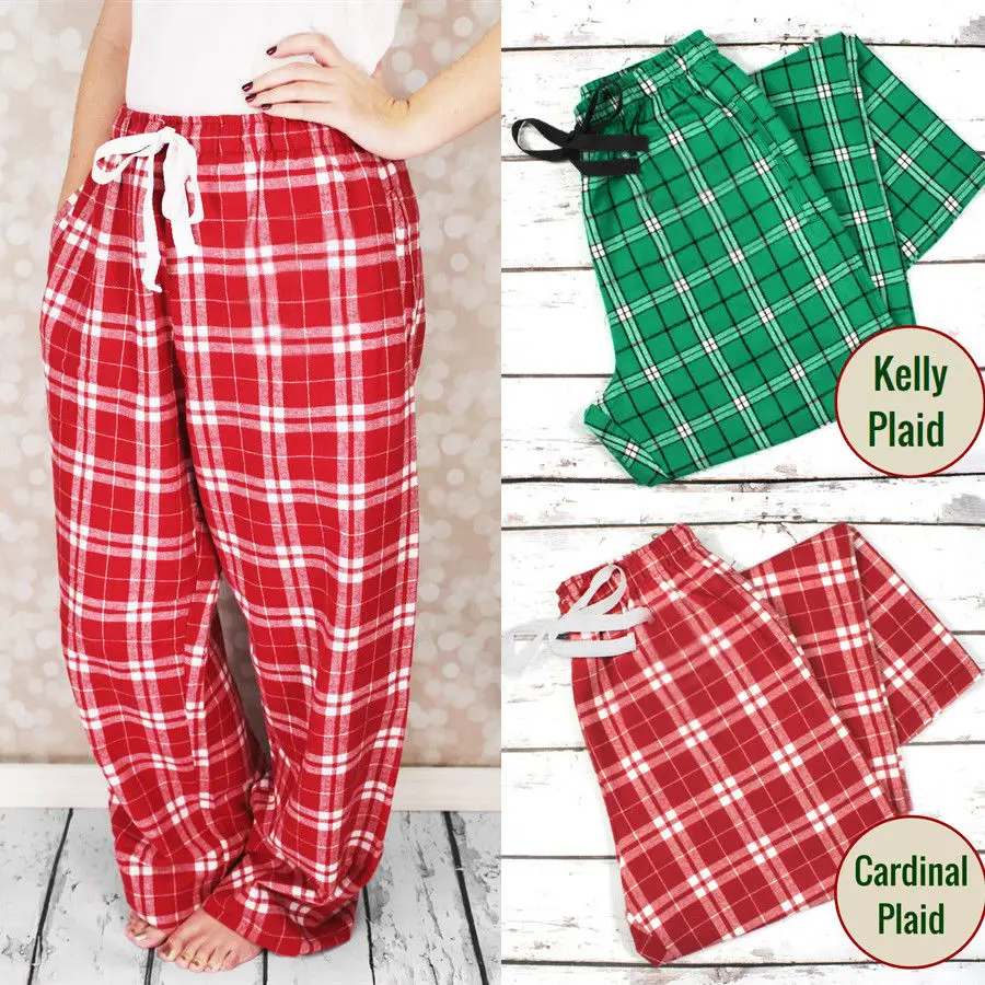 Duplicaat radium Carrière Womens Ladies Woven Pants Lightweight Pyjama Bottoms Cotton Trouser Nightwear  Red Green - AliExpress