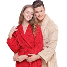 Банный халат из хлопка, домашнее платье женская пижама с коротким рукавом мужская одежда для сна Ночное белье для девочек одеяло полотенце флис толстый любителей длинные мягкие зимние женские сапоги; сапоги с красной