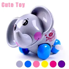 Заводная забавная игрушка Мультфильм прыгающий цыпленок Заводной автомобиль развивающий слон подарок интересные игрушки заводные игрушки для детей