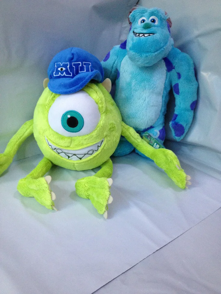 mike wazowski's teddy bear
