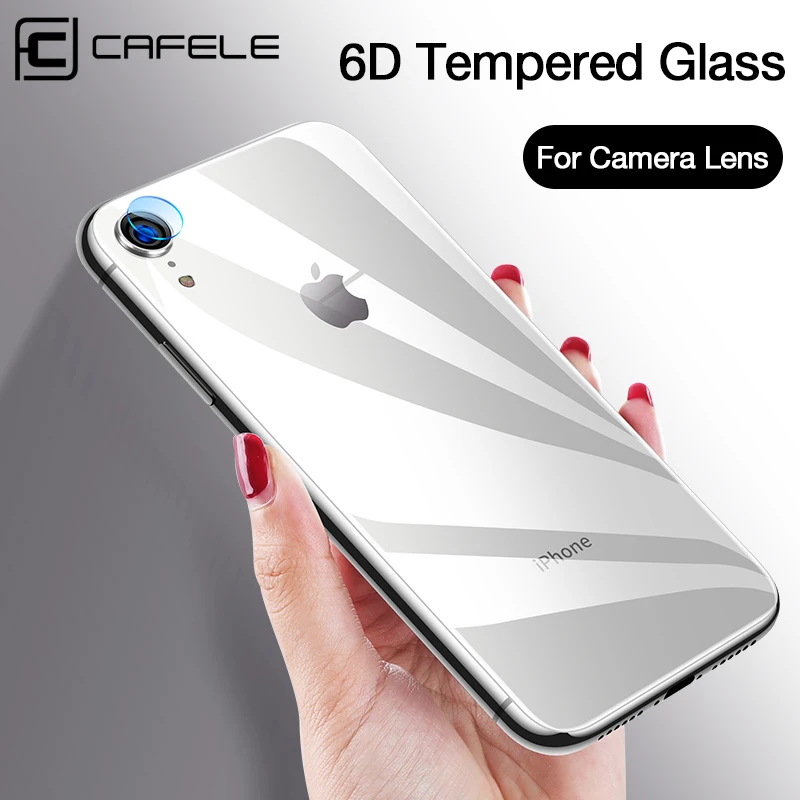 CAFELE 2 шт. закаленное стекло для объектива камеры iphone Xr защита экрана ультратонкая