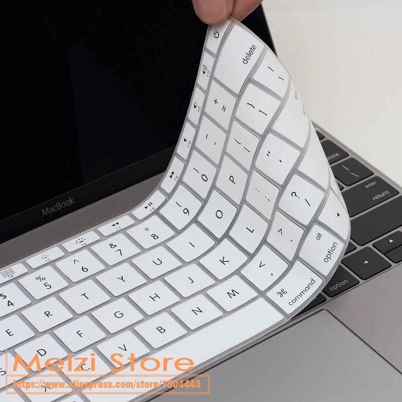 2015 Новинка для Apple Macbook Air 12 чехол клавиатуры силиконовая защита кожи версия США