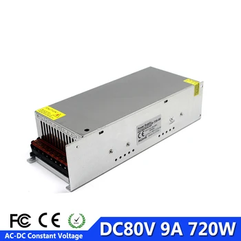 

Variable Switching Power Supply DC80V 9A 720W Power Source Transformer 220V AC DC 80V SMPS For CNC Mechanical Equipment Stepper