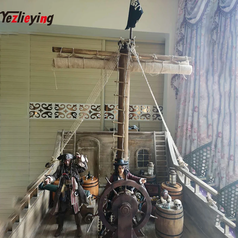 1/6 scale pirate ship scene suitable for theft and robbery 12-inch action characters