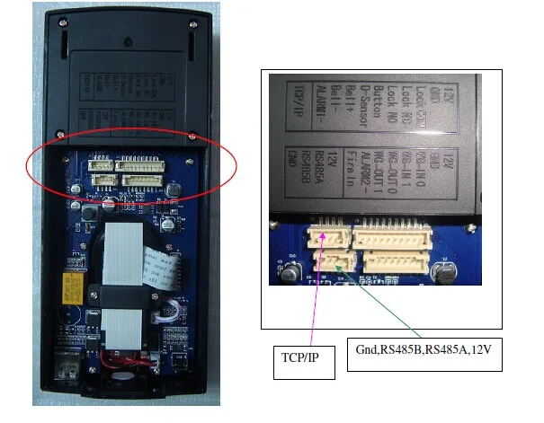 2,4 дюймовый цветной экран TCP/IP RFID и контроль доступа отпечатков пальцев поставляется с программным обеспечением, встроенное устройство для считывания em-карт