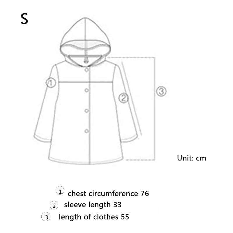 Детский утепленный плащ для детей Водонепроницаемый Прозрачный детский плащ-дождевик чехол пончо дождевик Толстовка для собак непроницаемый для маленьких девочек или мальчиков