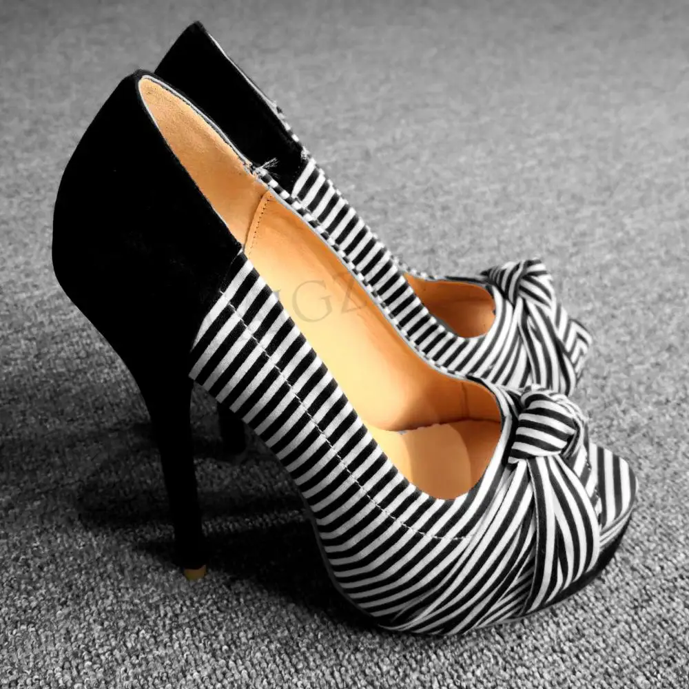 LAIGZEM CHIC Women Heels Peep Toe High Stiletto Heels Pumps Party Date Casual Female Ladies Shoes Zapatos Mujer Big Size 34-52 (10)